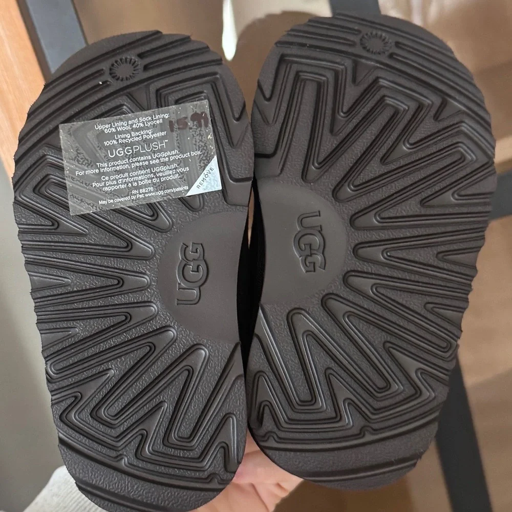 NEW UGG Tasman II toddler slippers slide baby boy girl unisex dusted cocoa suede